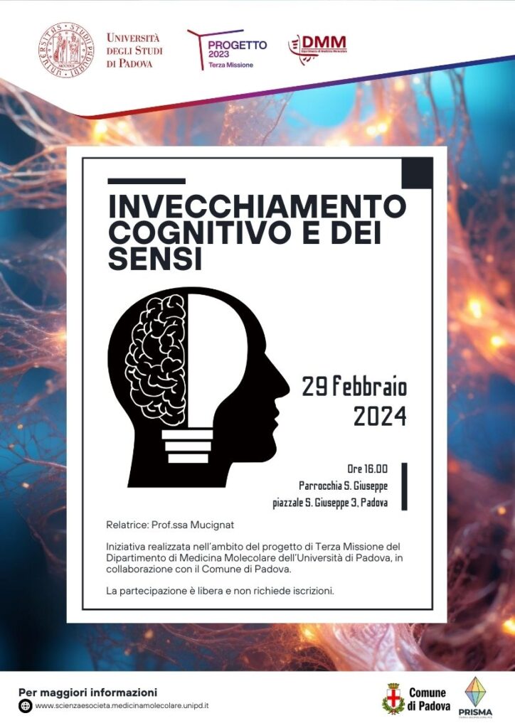 Invecchiamento cognitivo DMM Terza Missione Invecchiare bene