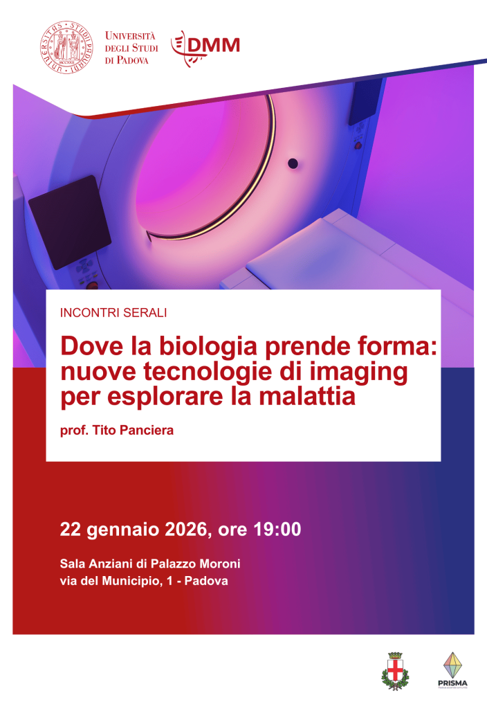 Tito Panciera Imaging Palazzo Moroni Padova gennaio 2026
