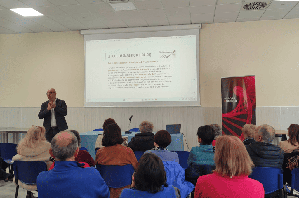 Enrico Furlan incontro testamento biologico presso Antonianum di Padova