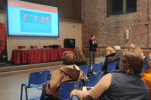 Marta Trevisan all'incontro Correggere il DNA