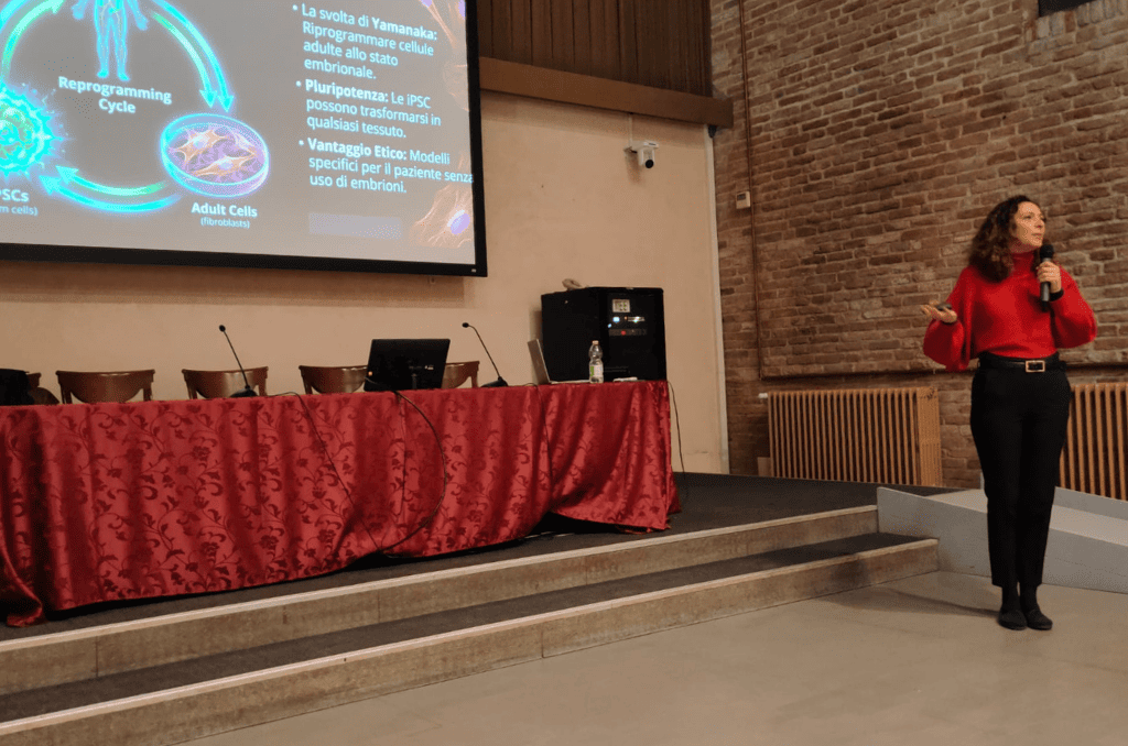 Anna Urciuolo a Palazzo Moroni per l'incontro Rivoluzione in provetta